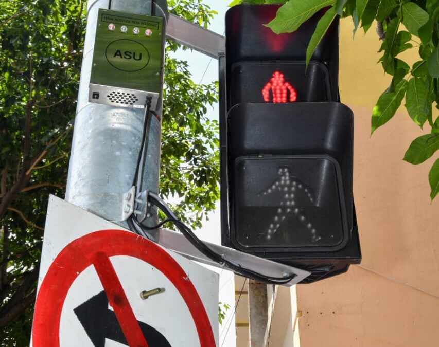 Desarrollo: Asunción habilita su primer semáforo inclusivo