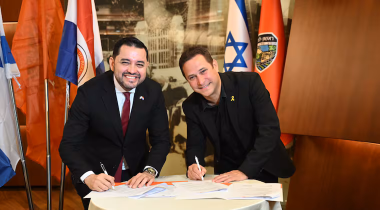 Asunción firma acuerdo con ciudad israelí y avanza ordenamiento