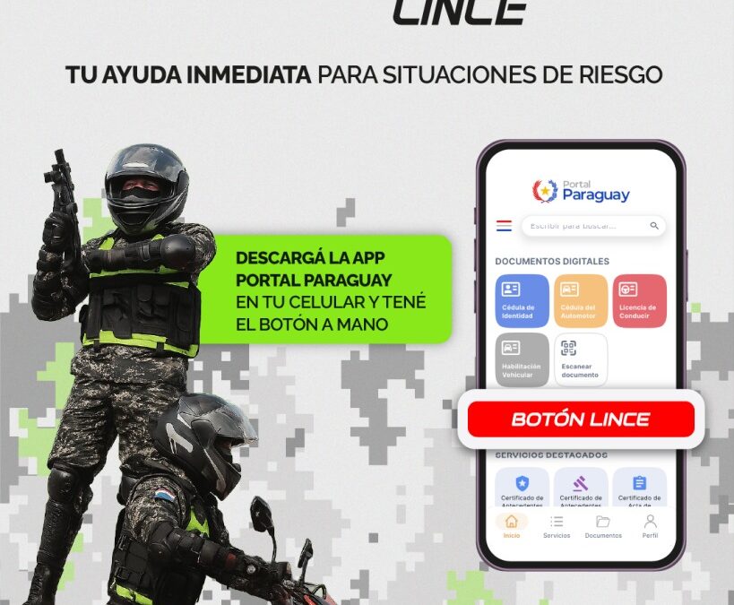 Presentan “Botón Lince” para asistencia más rápida de la policía