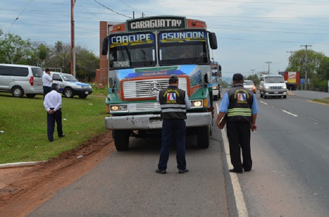 Operativo Caacupé: DINATRAN garantiza buses y precios sin cambios