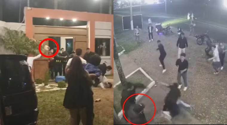 Guardia herido por jóvenes alcoholizados en acto de colación