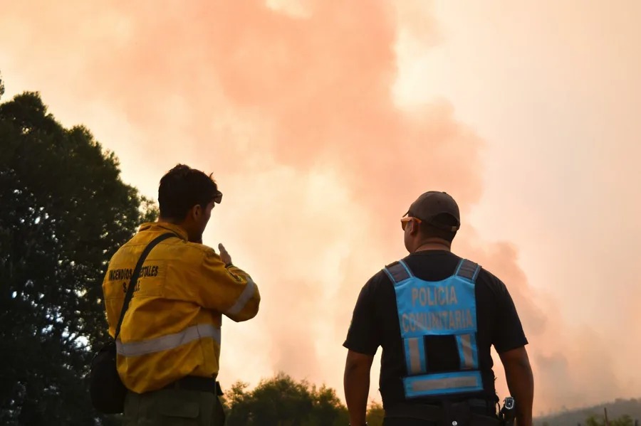 Llamas en la Patagonia: emergencia por incendios fuera de control