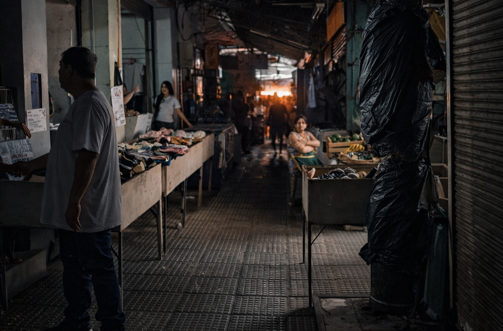 Mercado 4 nuevamente quedó sin luz