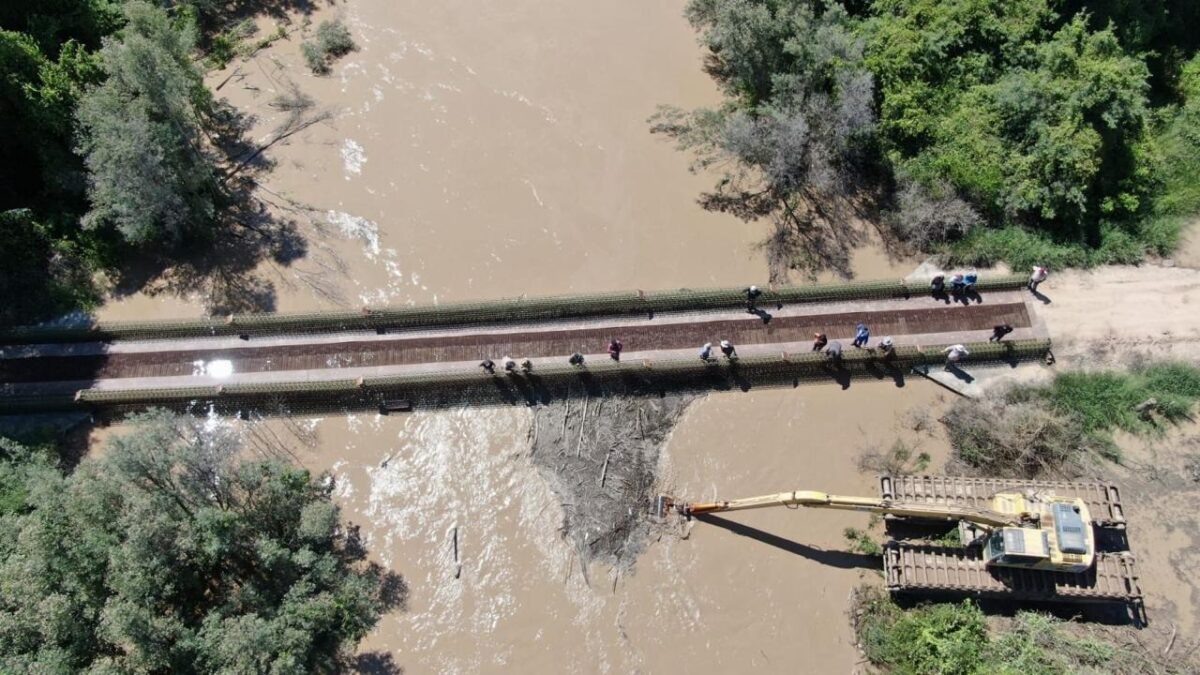 Asistencia preventiva ante el desborde del río Pilcomayo