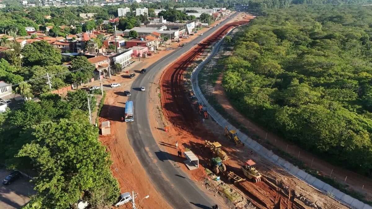 Peña supervisó avance de obras del Corredor Vial Las Residentas